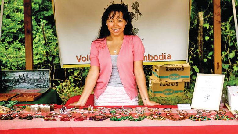 Sarong Vit-Kory, founded the Tevoda Organisation, an NGO based in her mother’s home village in Cambodia.